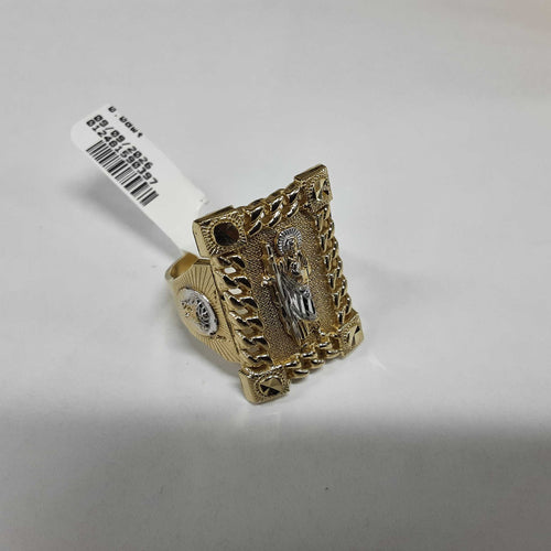 Men's Ring - Yellow Gold 14k (.585) 9.5 grams Size 12