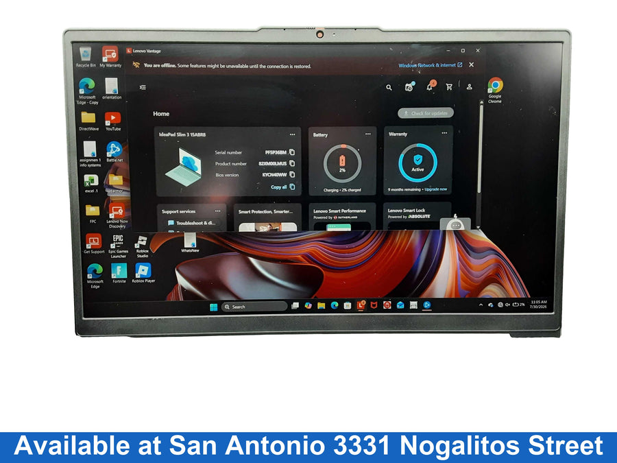 Lenovo 7825u Amd Ryzen 7 16 Gb 256 Gb Silver Laptop