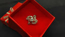Women's Ring - White Gold 14k (.585) 3.9 grams Size 20