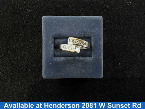 Ring - Wedding Band - White Gold 18k (.750) 5.5 grams Size 20