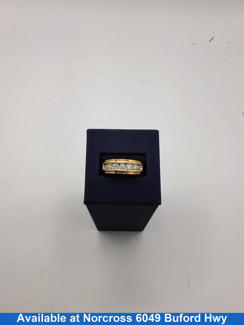 Ring - Wedding Band - Yellow Gold 10k (.417) 6.5 grams Size 20