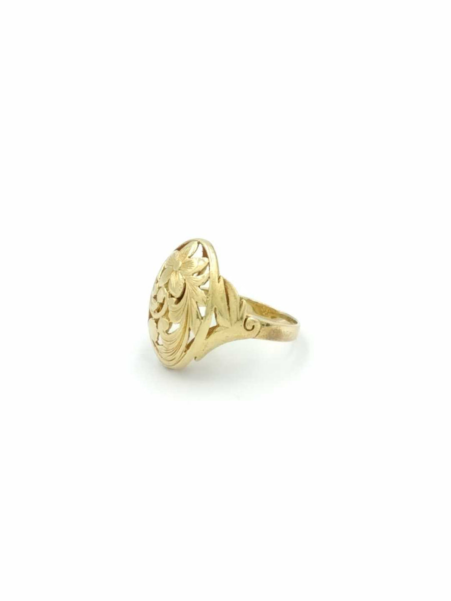 Women's Ring - Yellow Gold 14k (.585) 8.1 grams Size 6.5