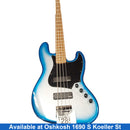 Squire Jazz Bass Blue Electric Bass Guitar
