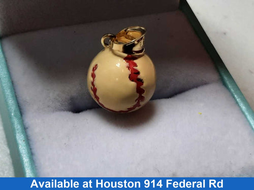 Sports Pendant - Yellow Gold 14k (.585) 1.5 grams