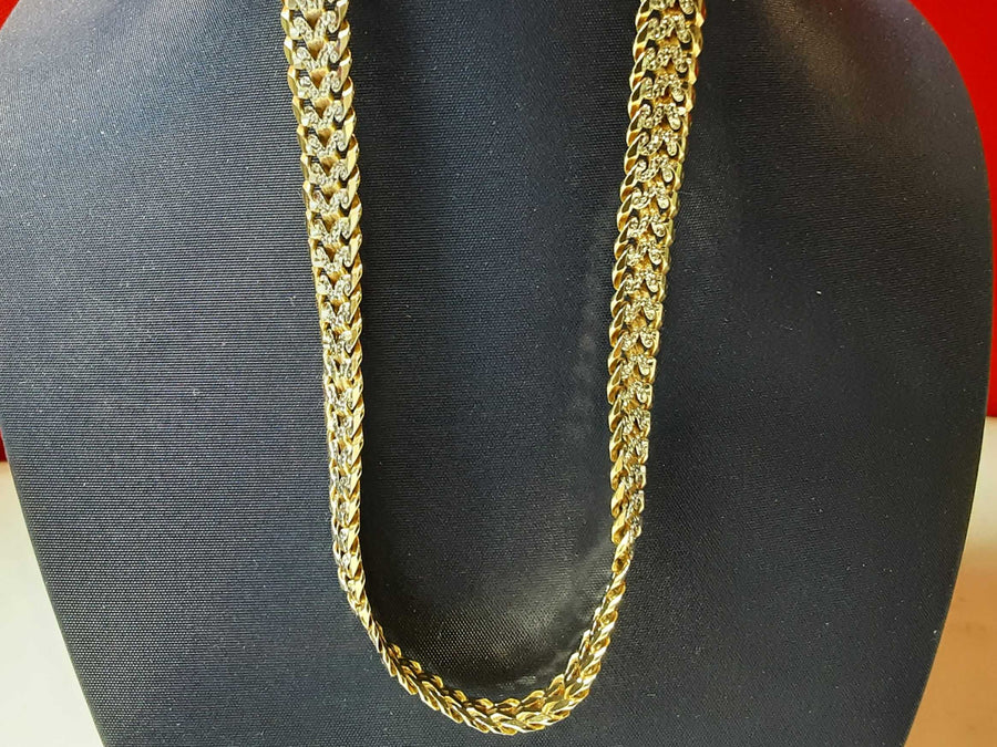 Serpentine Chain - Yellow Gold 10k (.417) 31.7 grams 16 inch