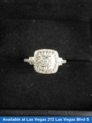 Women's Ring - White Gold 14k (.585) 3.4 grams Size 20