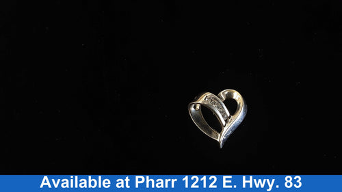 Symbol Pendant - White Gold 10k (.417) 1.4 grams