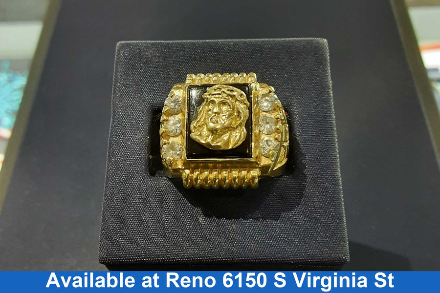 Men's Ring - Yellow Gold 14k (.585) 11 grams Size 9.5
