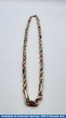 Cuban Link Chain - Yellow Gold 10k (.417) 40.4 grams 24 inch