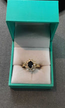 Women's Ring - Yellow Gold 14k (.585) 4.8 grams Size 6.5