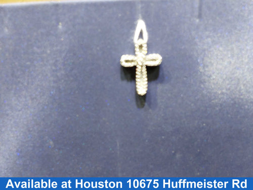 Religious Pendant - White Gold 14k (.585) 2.9 grams