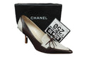 Chanel Slingback Gray