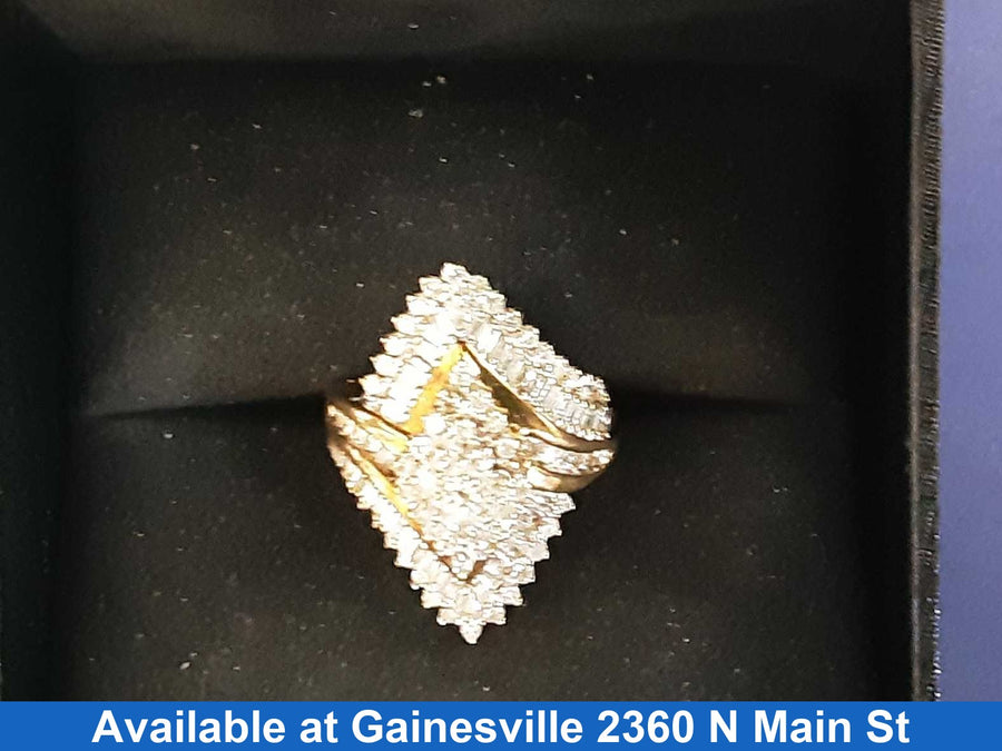 Women's Ring - Yellow Gold 10k (.417) 5 grams Size 6