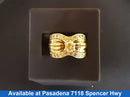 Women's Ring - Yellow Gold 10k (.417) 11 grams Size 20