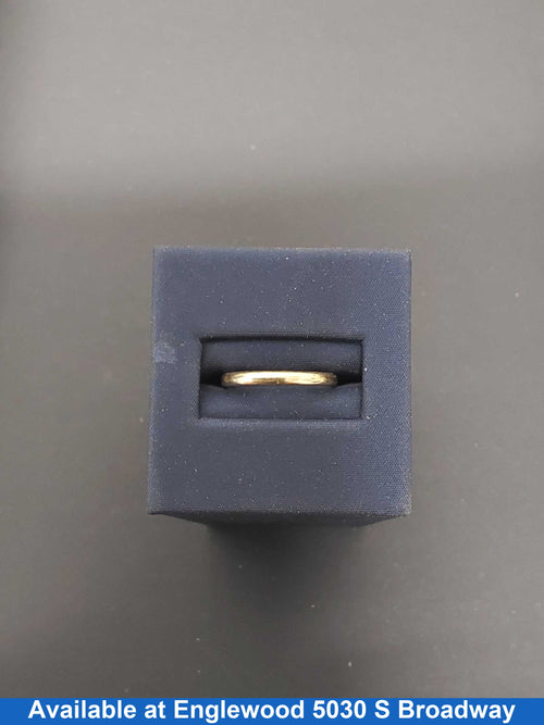 Ring - Wedding Band - Yellow Gold 14k (.585) 1.5 grams Size 7