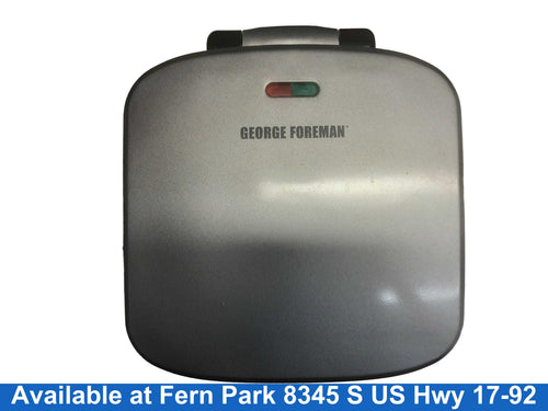 Georgeforman Grp3060p Silver Electric Grill / Smoker