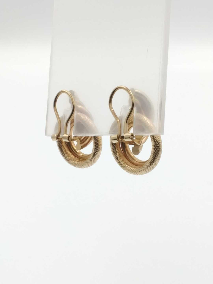 Hoop Earrings - Yellow Gold 14k (.585) 5.4 grams