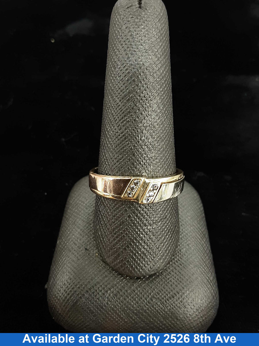 Men's Ring - Yellow Gold 14k (.585) 3.5 grams Size 10