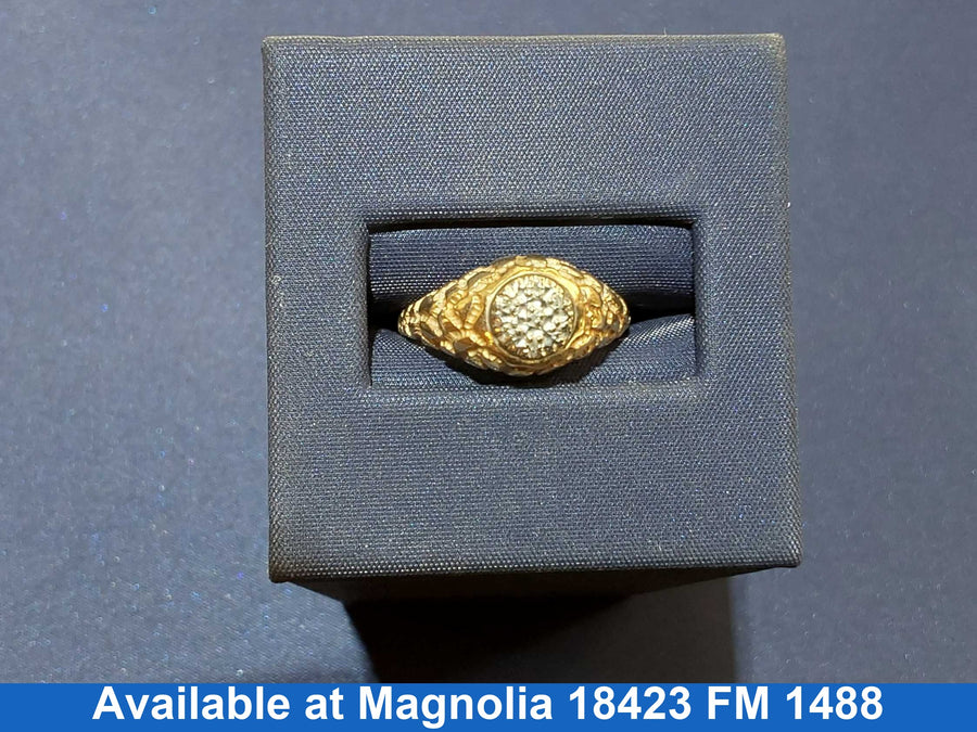 Women's Ring - Yellow Gold 10k (.417) 3 grams Size 6.5
