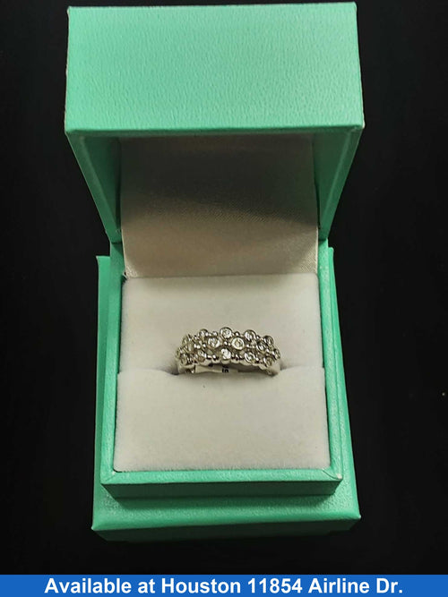 Women's Ring - White Gold 14k (.585) 3.7 grams Size 8