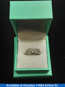 Women's Ring - White Gold 14k (.585) 3.7 grams Size 8