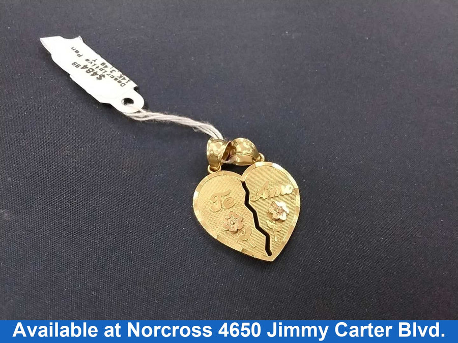 Pendant - Yellow Gold 14k (.585) 3.4 grams