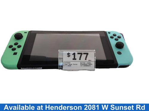 Nintendo Switch (32gb) 32 Gb Black Video Game Console