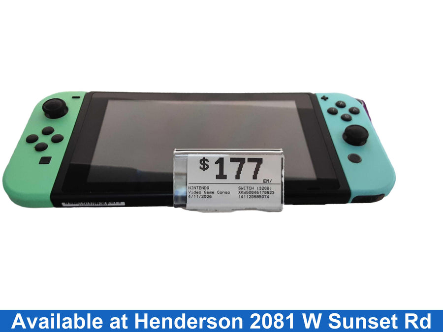 Nintendo Switch (32gb) 32 Gb Black Video Game Console