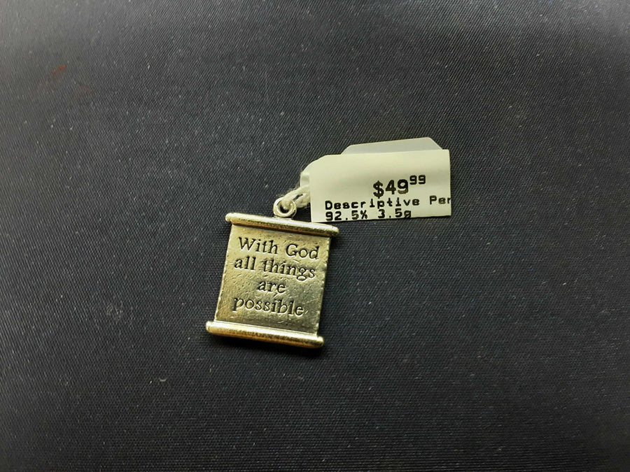Pendant - Silver 3.5 grams