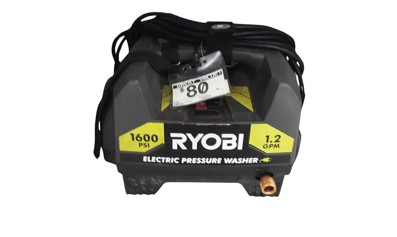 Ryobi Ry141612 Black Corded Pressure Washer