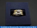 Ring - Wedding Set - Yellow Gold 10k (.417) 6.3 grams Size 6