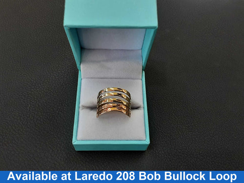 Women's Ring - Yellow Gold 10k (.417) 4.6 grams Size 8