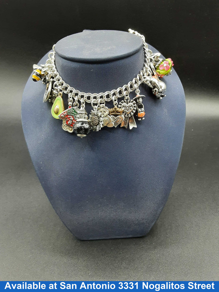 Bracelet - Silver 90.9 grams 7 inch
