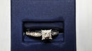 Women's Ring - Anniversary - White Gold 10k (.417) 3.2 grams Size 7
