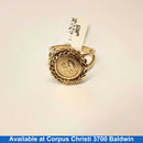Women's Ring - Yellow Gold 10k (.417) 3.7 grams Size 8