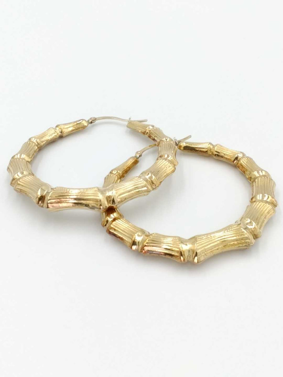 Earrings - Yellow Gold 10k (.417) 9.3 grams