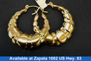 Shrimp Earrings - Yellow Gold 14k (.585) 5.3 grams