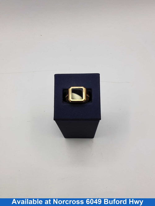 Men's Ring - Yellow Gold 14k (.585) 6.5 grams Size 20