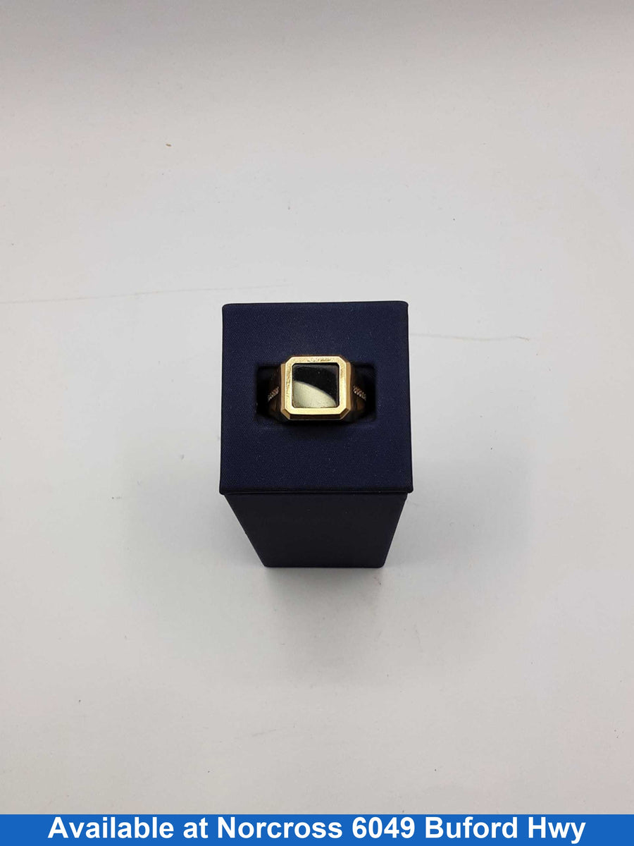 Men's Ring - Yellow Gold 14k (.585) 6.5 grams Size 20