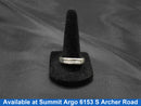 Ring - Wedding Band - White Gold 14k (.585) 5.7 grams Size 10