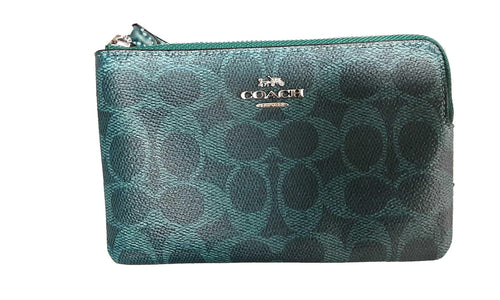 Coach J2577 Blue Wallet
