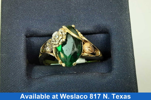 Women's Ring - Yellow Gold 14k (.585) 4.7 grams Size 8.5