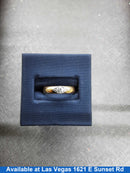 Ring - Wedding Band - Yellow Gold 18k (.750) 5.5 grams Size 20