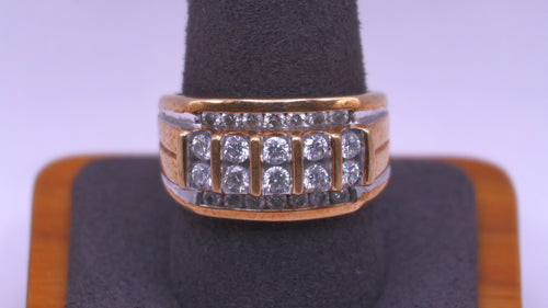 Men's Ring - Yellow Gold 10k (.417) 8 grams Size 12