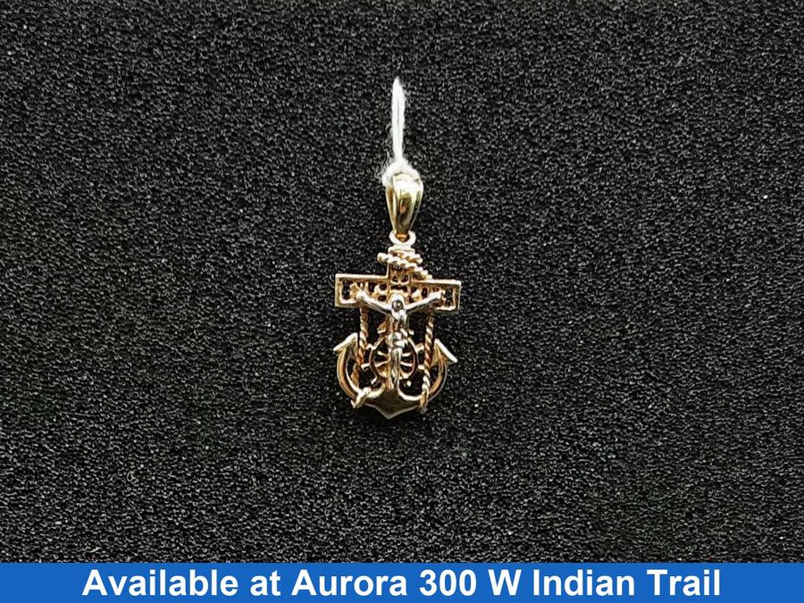 Religious Pendant - Yellow Gold 14k (.585) 1.4 grams
