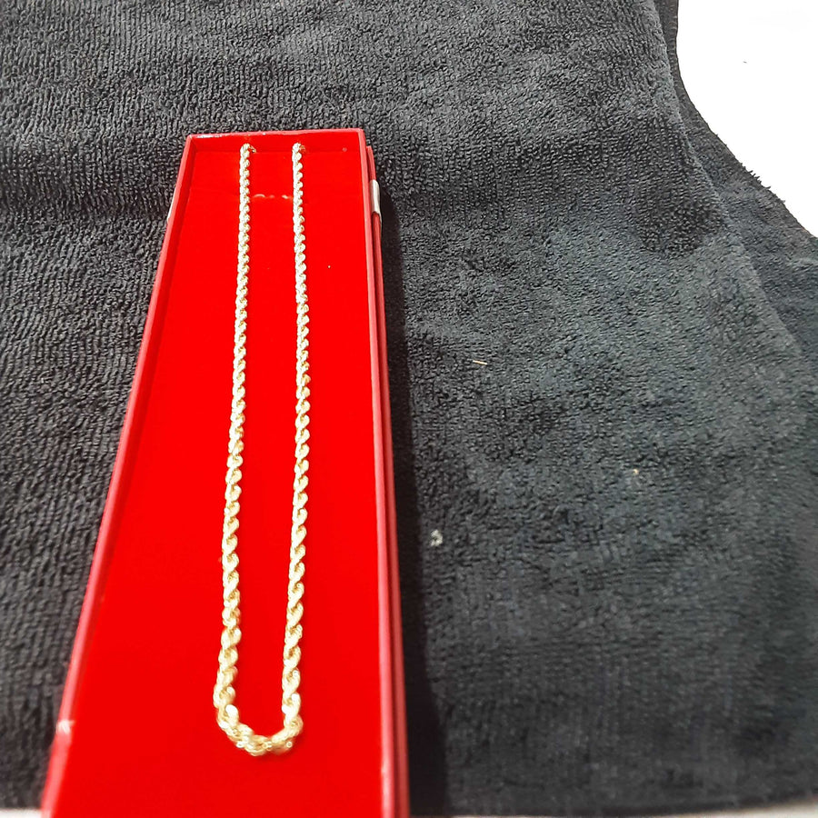 Rope Chain - Yellow Gold 14k (.585) 6.4 grams 20 inch