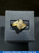 Women's Ring - Yellow Gold 10k (.417) 3 grams Size 10