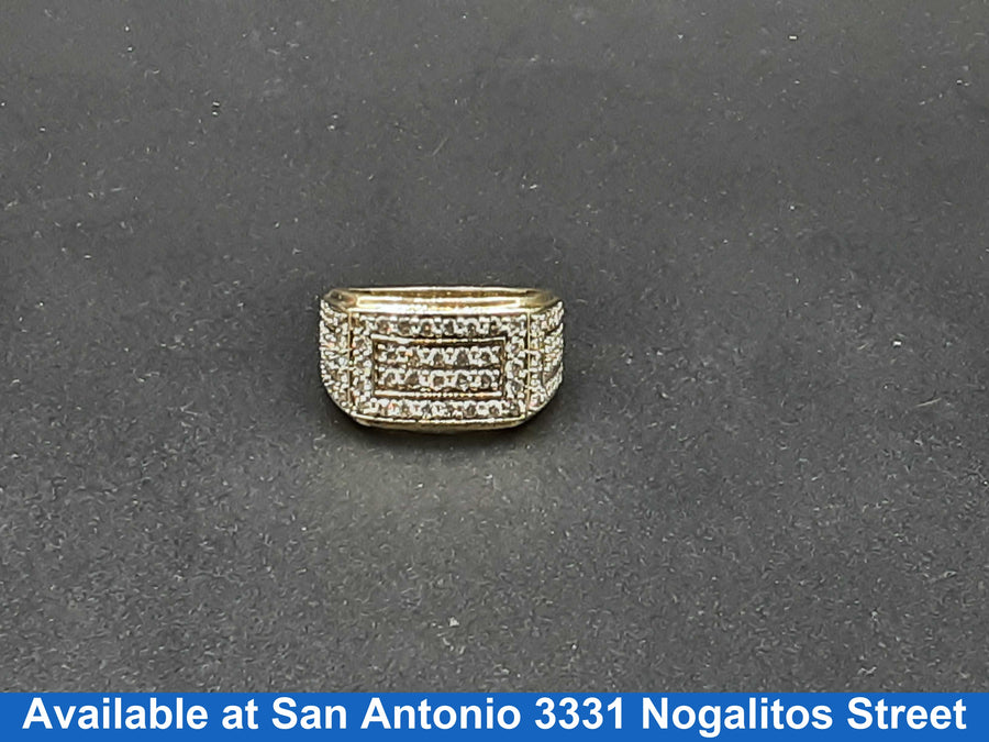 Men's Ring - Yellow Gold 10k (.417) 6.7 grams Size 12