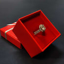 Ring - Engagement Set - White Gold 14k (.585) 5.5 grams Size 20
