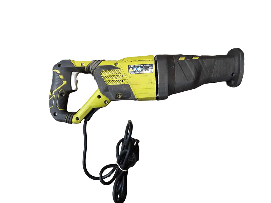 Ryobi Rj186v Green Corded Reciprocating Saw